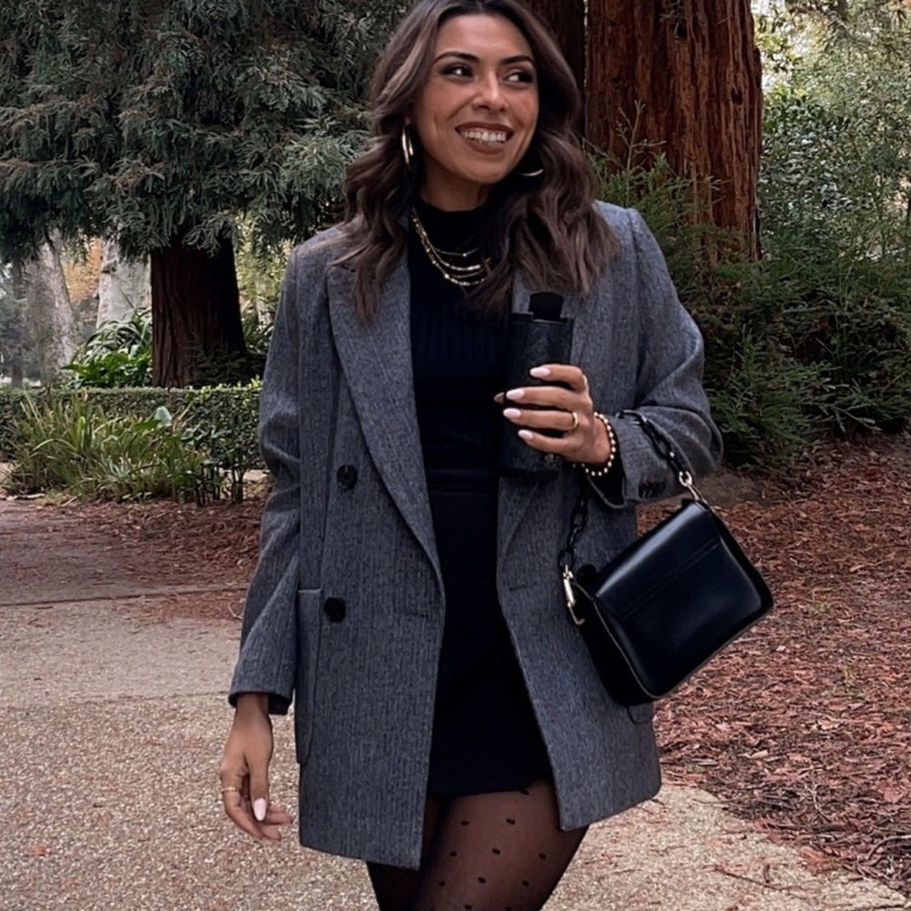 Oversized Grey Blazer​